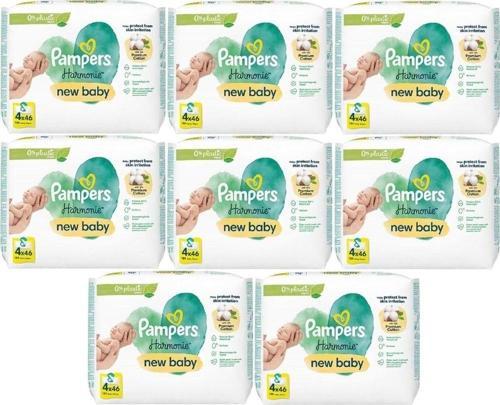Pampers Harmonie Islak Havlu Mendil Aqua Pure Yeni Doğan - New Baby (32 Li Set) (1472 Yaprak)