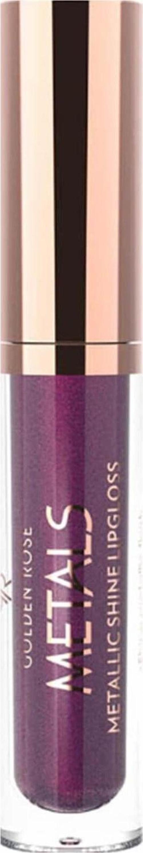 Metalik Parlak Ruj - Metals Metallic Shine Lipgloss No: 07 Wıne Red