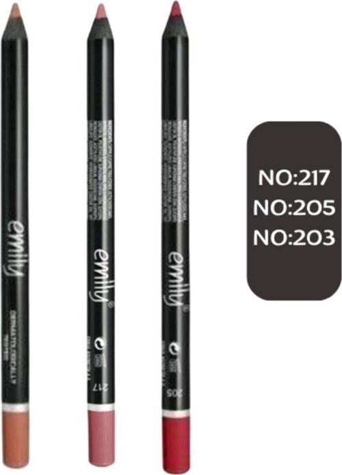 Emıly Dudak Kalemi 3 'Lü No:203 - 205 - 217 Eml - 3Lü