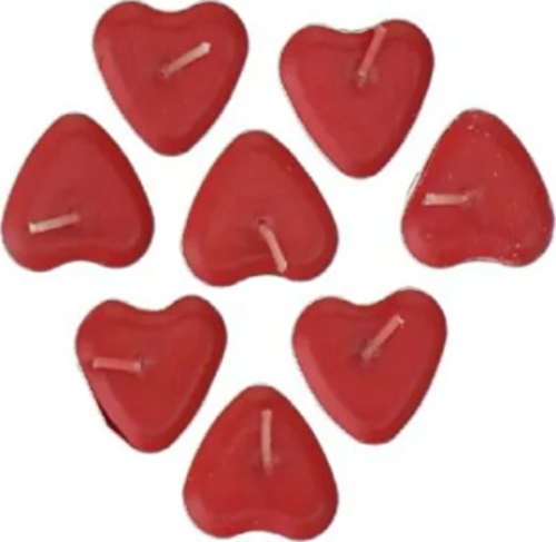 Tealight Mum Kırmızı 8 Adet