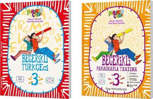 Fenomen Çocuk 2024 3. Sınıf Becerikli Türkçeci + Paragraf Seti 2 Kitap