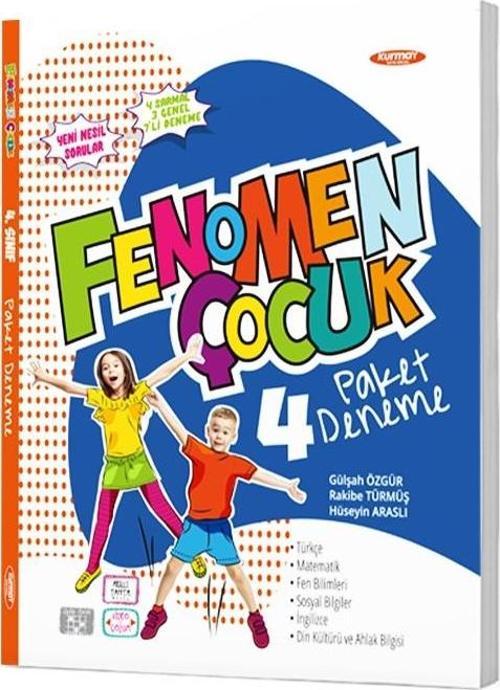 Fenomen Çocuk 2024 4. Sınıf Paket Deneme 7 Deneme