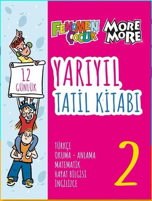 Fenomen Çocuk 2024 2. Sınıf Yarıyıl Tatil Kitabı