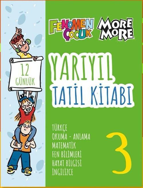 Fenomen Çocuk 2024 3. Sınıf Yarıyıl Tatil Kitabı