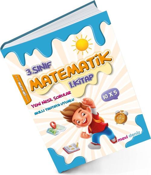 Mavi Deniz 2024 3. Sınıf Matematik 1. Kitap Yeni Nesil Sorular