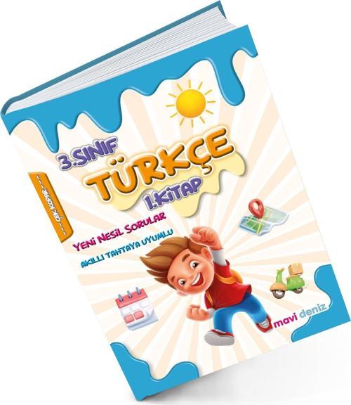 Mavi Deniz 2024 3. Sınıf Türkçe 1. Kitap Yeni Nesil Sorular