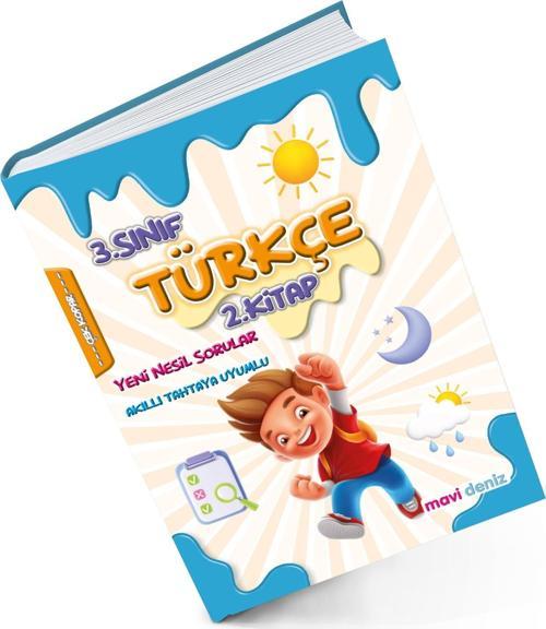 Mavi Deniz 2024 3. Sınıf Türkçe 2. Kitap Yeni Nesil Sorular