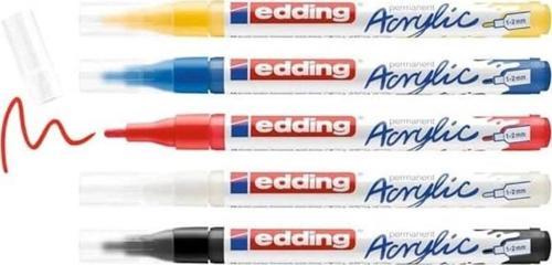 5300 Akrilik Boyama Markörü 1-2 mm 5 Renk Set Basic
