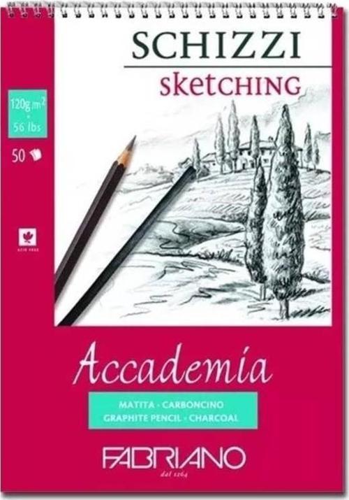 Accademia Doğal Grenli Eskiz Defteri 120 gr 50 yp A3