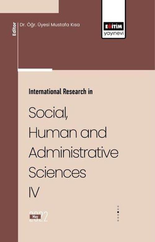 International Research In SocialHuman and Administrative Sciences 4