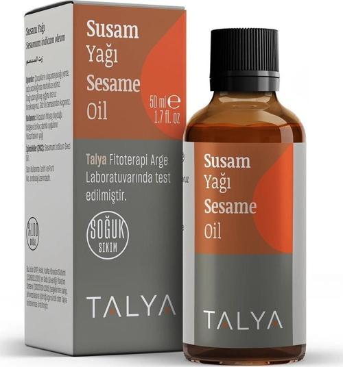 Susam Yağı, Soğuk Sıkım, %100 Saf Ve Doğal, 50 ml