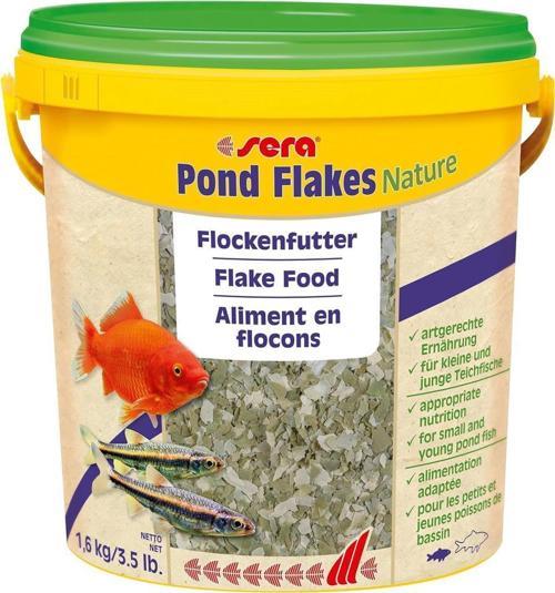 Pond Flakes Nature 250 gr Açık Poşette (Yeni Seri ) Havuz Balıkları için Pul yem
