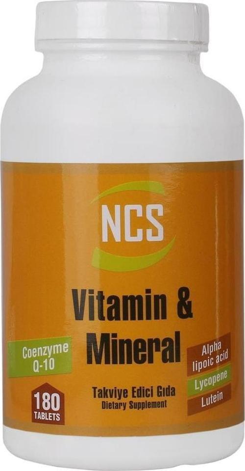 Vitamin Mineral 180 Tablet Multivitamin