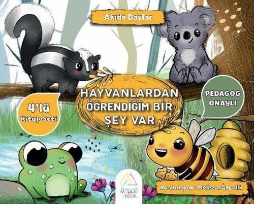 Hayvanlardan Öğrendiğim Bir Şey Var Seti - 4 Kitap Takım