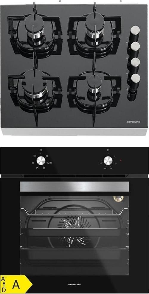Bo6501B01 - Fs5425B01 Siyah Cam Set