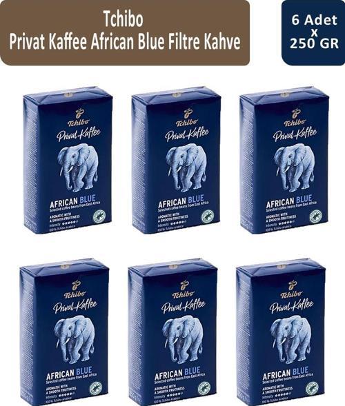 Privat African Blue Filtre Kahve 250 gr x 6 Adet
