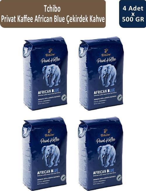 Privat African Blue Filtre Kahve 500  gr x 4 Adet