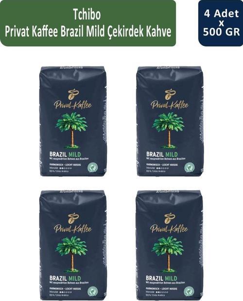 Privat Brazil Mild Filtre Kahve 500 gr x 4 Adet