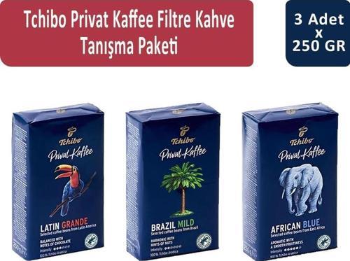 Privat Kaffee Filtre Kahve Tanışma Paketi 250 gr x 3 Adet