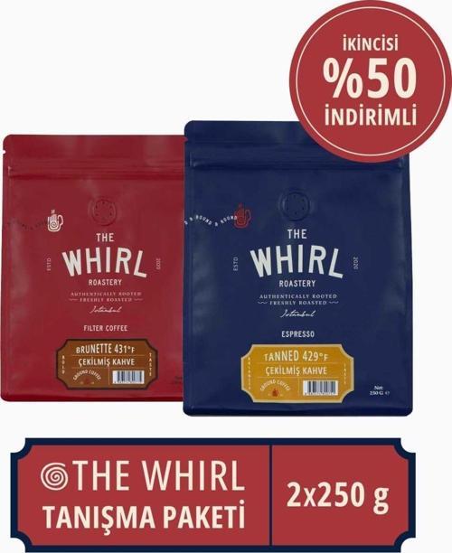 Espresso Çekilmiş Kahve Tanışma Paketi 250 gr x 2 Adet