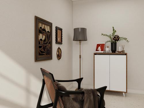 Kardiya Çok Amaçlı Dolap Amalfi Beyaz
