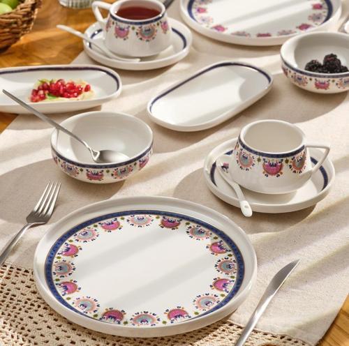 Kahvaltı Seti 32 Parça Ethnic Pink