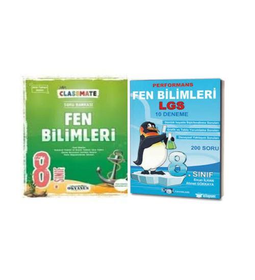 8. Sınıf  Classmate Fen Bilimleri Soru Bankası Ve 10'lu Branş Denemeleri
