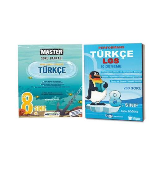 8. Sınıf Master Türkçe Soru Bankası  + 10'lu Branş Denemeleri
