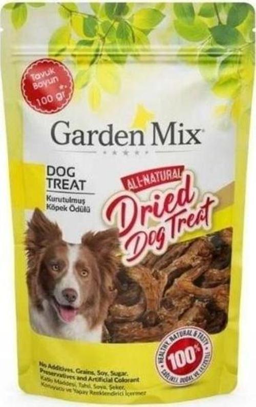 Kurutulmuş Tavuk Boyun Köpek Ödül Maması 100 Gr