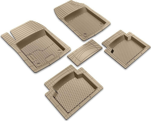 BRS-DK-12346942 Renault Fluence Sedan (2009-2019) Havuzlu Universal 3D Plus Kauçuk Oto Paspas K.rengi