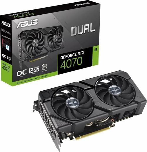 GeForce RTX 4070 DUAL EVO OC 12GB GDDR6X 192Bit HDMI/DP Ekran Kartı