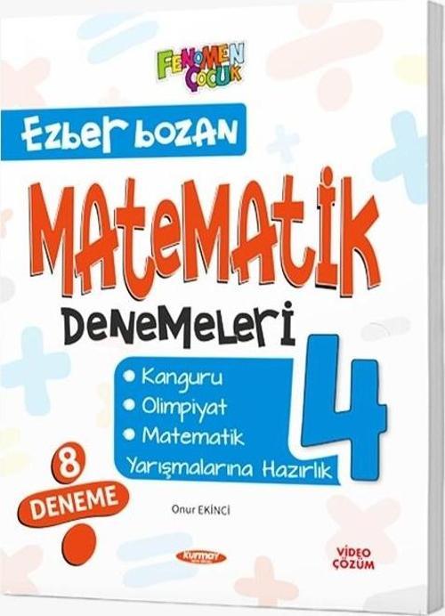 Fenomen Çocuk 2024 4. Sınıf Matematik Ezberbozan Denemeleri