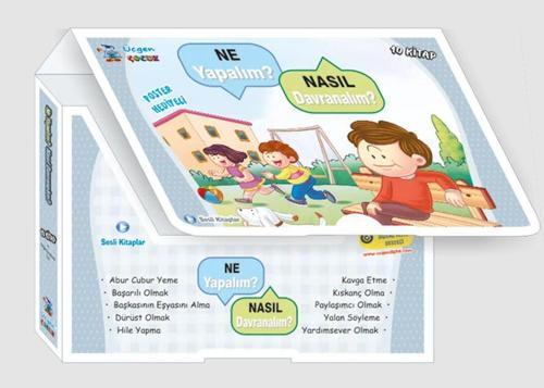 Üçgen Çocuk 1. Ve 2. Sınıf Ne Yapmalı? Nasıl Davranmalı ? Hikaye Seti 10 Kitap 2024
