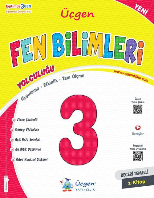 Üçgen 2025 3. Sınıf Beceri Temelli Fen Bilimleri Yolculuğu