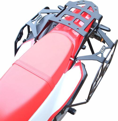 Honda CRF250L 2023-2024 Uyumlu Yan Çanta Demiri Siyah