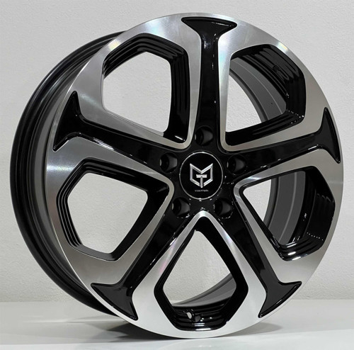 TORK-9318 6.5X16 5X114.3 ET45 64.1 BLACK JANT (TAKIM SATILIR)