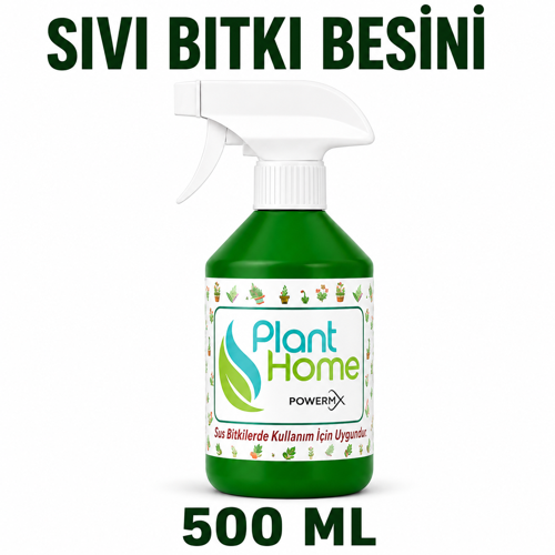 Sıvı Bitki Besini Sprey Başlıklı Yaprak ve Kök Desteği 500 ml