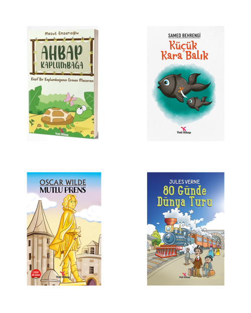 3.Sınıf Çocuk Edebiyatı Seti - 4 Kitap Takım