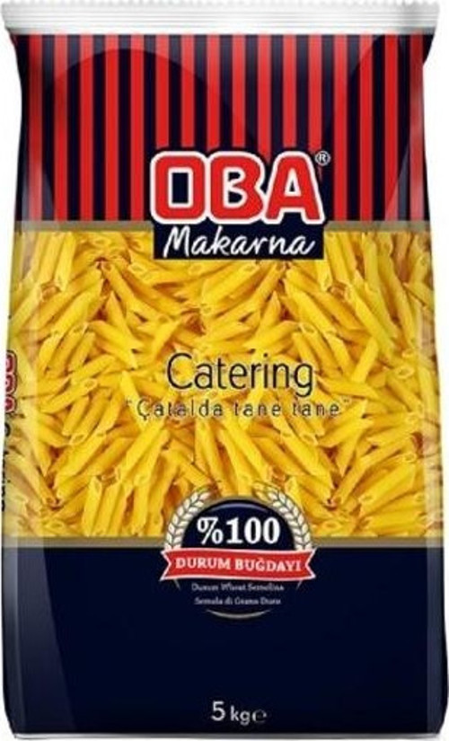 Oba İnce Kesme Makarna 5 Kg. (6'lı)