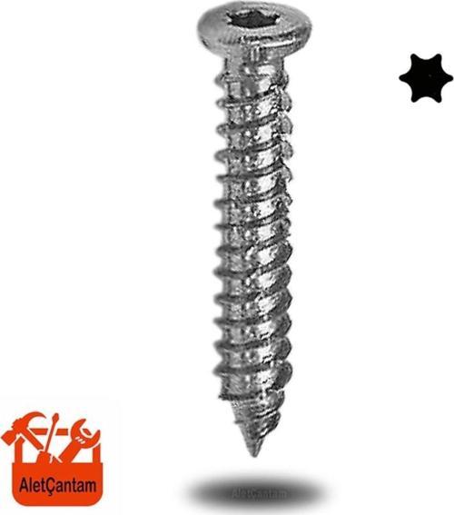 Buldex Tork Beton Vidası 7.5 x 120 MM 50 Adet