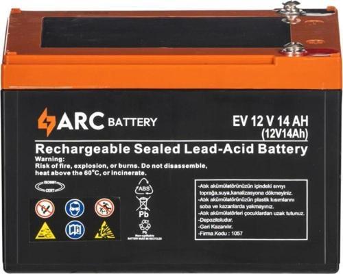 12 Volt 14 Amper Akü Üretim Tarihi: 2024