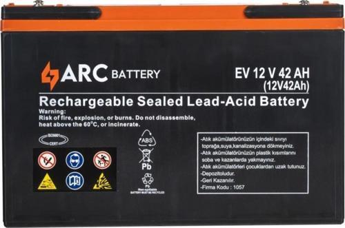12 Volt 42 Amper Akü Üretim Tarihi: 2024