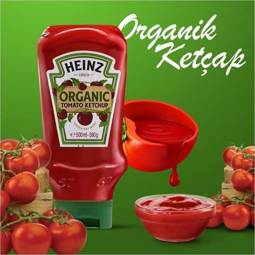 Organik Ketçap 580g