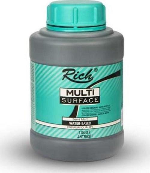 Multi Surface Her Yüzey İçin Akrilik Boya 1250 cc 2318 ANTRASİT