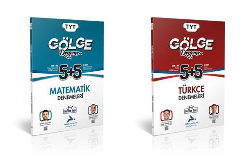 PRF Paraf Yayınları Derece Timi 2025 Tyt Matematik + Türkçe 5+5 Gölge Deneme Seti 2 Kitap