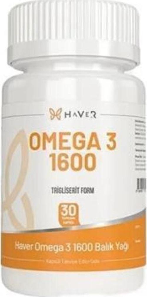 Omega 3 1600 30 Kapsül