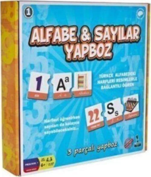 Alfabe-Sayılar Yapboz