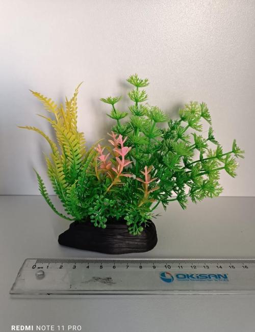 Akvaryum Plastik Bitki 11cm M-485
