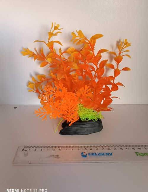Akvaryum Plastik Bitki 18cm M-744