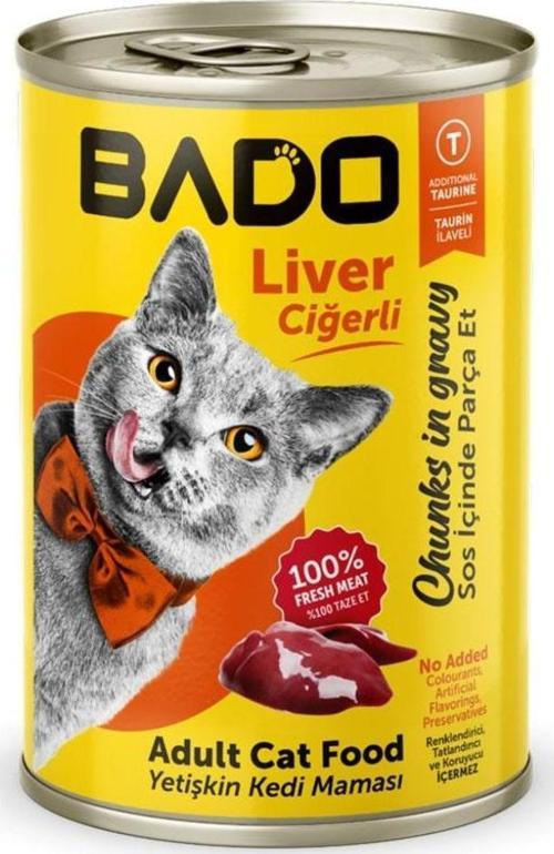 Yetişkin Yaş Kedi Maması Ciğerli 400 gr